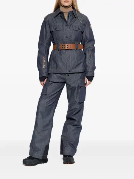Pantaloni cargo Moncler Grenoble albastru