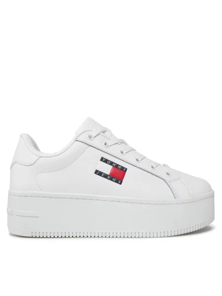 Sneakersy Tommy Jeans białe