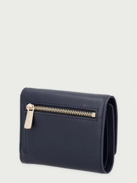 TOMMY HILFIGER Denarnica TRIFOLD marine modra