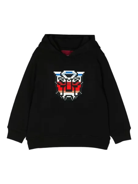 Bluza z kapturem dziecięca Mostly Heard Rarely Seen 8-bit czarna