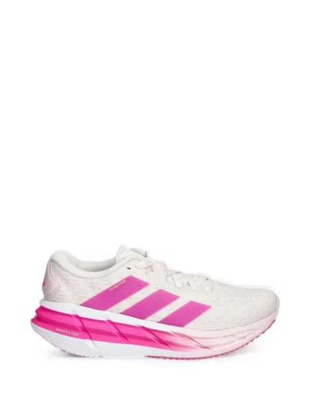 Geacă Adidas cu șireturi din piele de căprioară alb