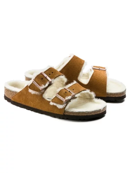 Sneakers Birkenstock Arizona VL Shearling Mink EUR 36 brązowe