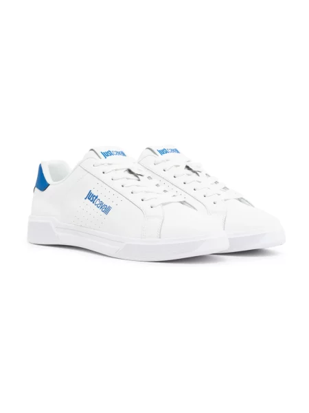 Sneakersy Roberto Cavalli białe