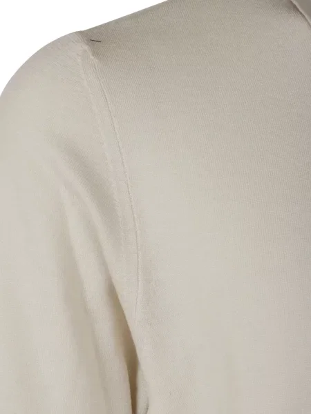 Scurt tricou polo Barena alb
