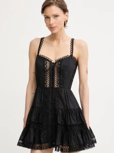 Charo Ruiz Ibiza rochie de vară cu Lenora negru