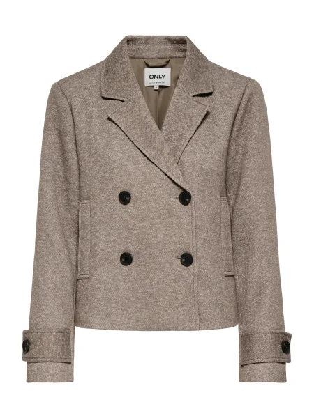 ONLY Geacă de primăvară-toamnă ONLSEDONA FREJA amestecat maro