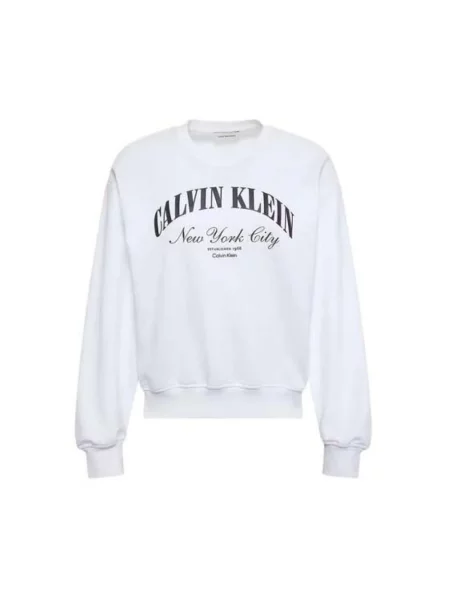 Calvin Klein Jeans Bluza weiss biała