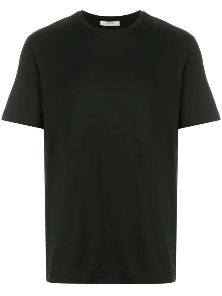 Tricou The Row cu decolteu în U scurt negru
