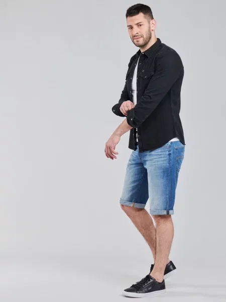 Pantaloni scurți G-star Raw albastru