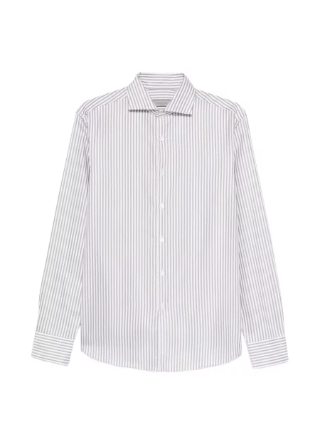 Košile Canali hnědá