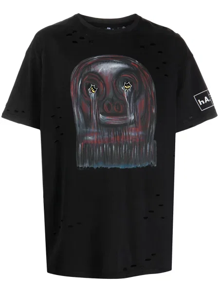 Tricou Haculla cu imagine negru