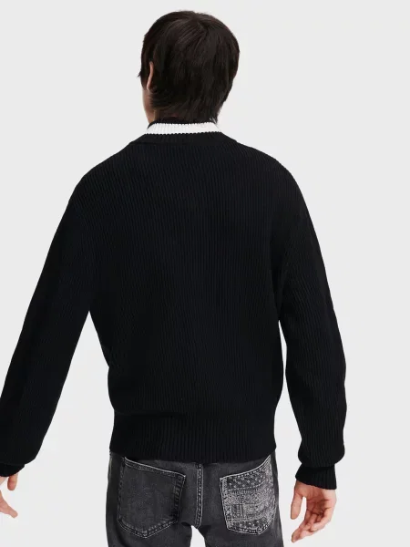 Светр Karl Lagerfeld Jeans чорний