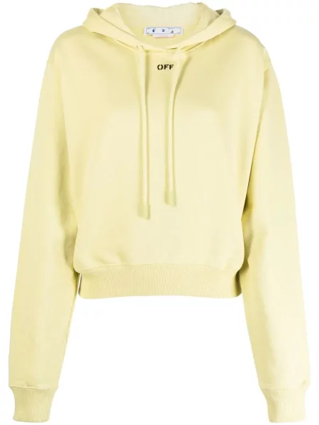 Decupat hanorac cu glugă Off-white