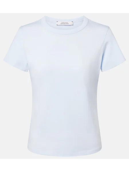 Tricou Dorothee Schumacher din jerseu albastru