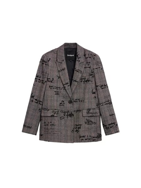Desigual Sacou maro negru