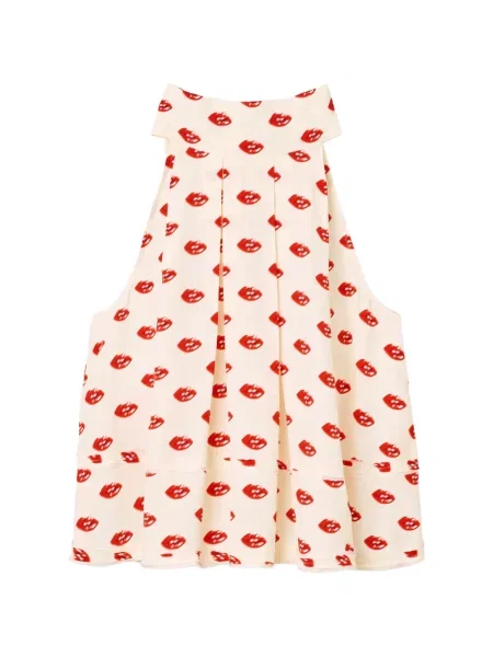 Top Marc Jacobs cu imagine cu gât halter