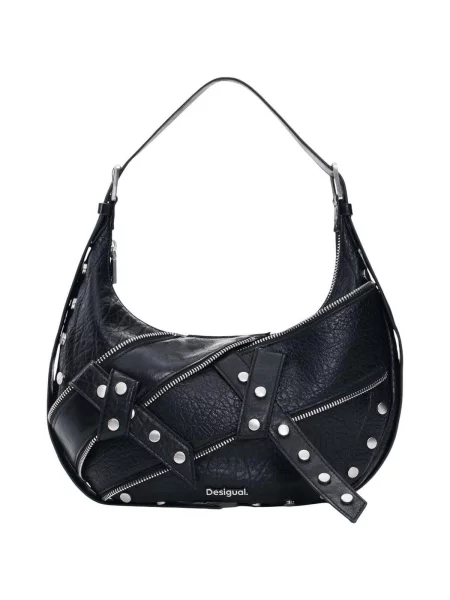 Crossbody táska Desigual fekete