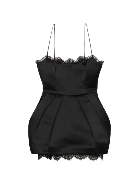 Rochie mini Blumarine din dantelă negru