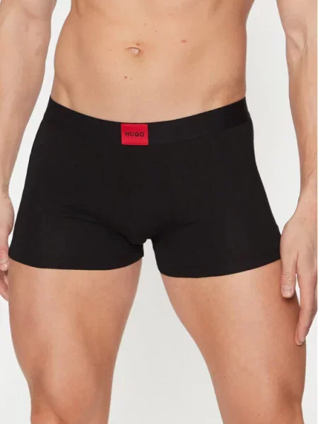 Raztegniti kratke hlače Hugo črna