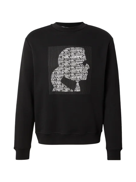 Karl Lagerfeld Hanorac negru alb