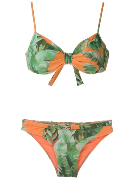 Bikini Amir Slama cu imagine portocaliu