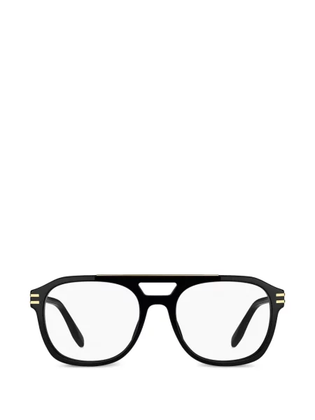 Ochelari de soare Marc Jacobs Eyewear cu imprimeu geometric negru
