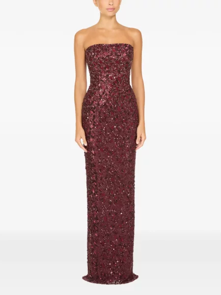 Rochie maxi Jenny Packham roșu