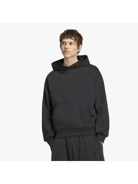 Hanorac cu glugă Adidas Originals negru