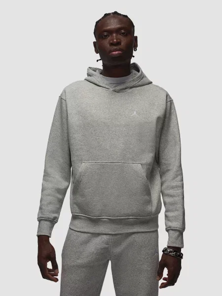 Худі Jordan Brooklyn Fleece бавовна/поліестер сірий