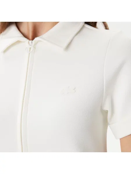 Lacoste Sukienka Lacoste beżowa