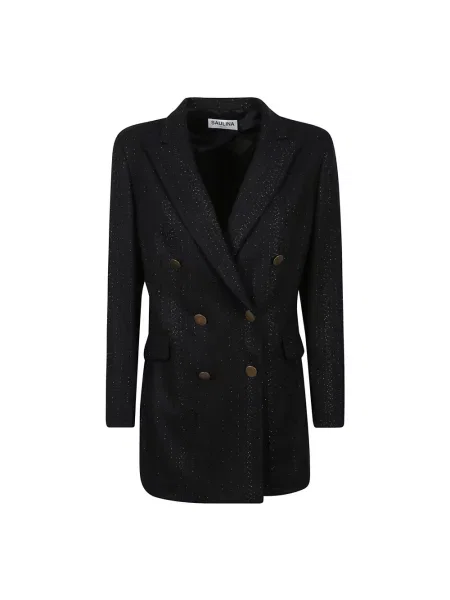 Marynarka Saulina wełniana czarna