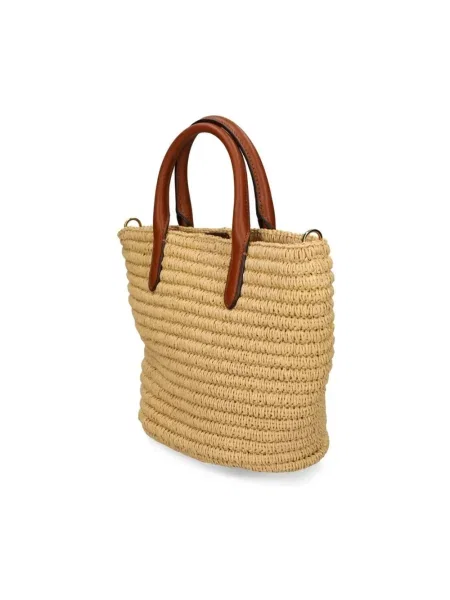 Shopperka Lauren Ralph Lauren brązowa