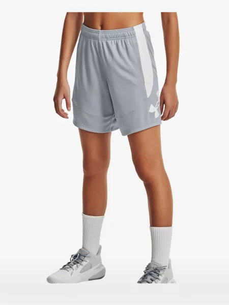 Pantaloni scurți Under Armour cu imagine gri