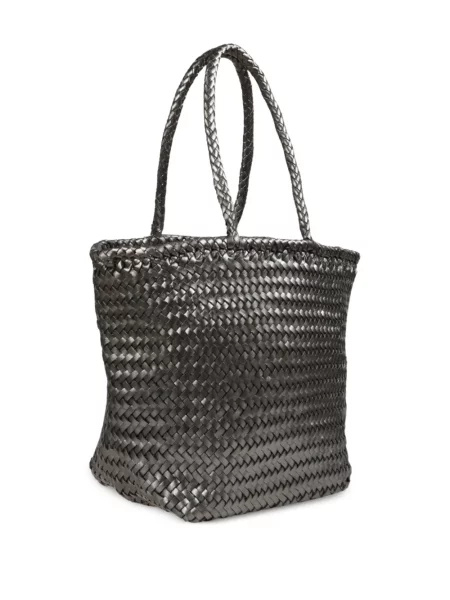 Geantă shopper Dragon Diffusion din piele gri