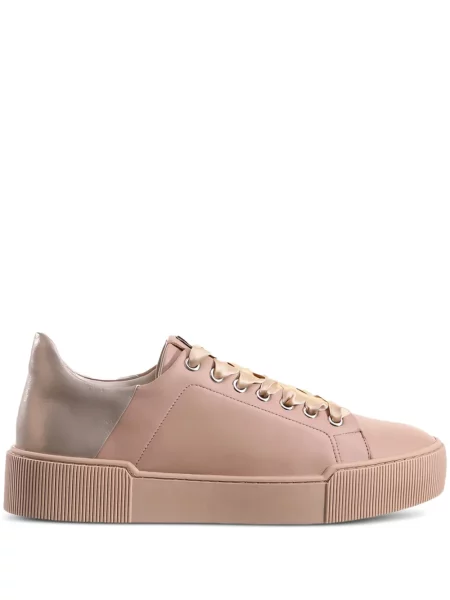 Tenisice Högl s platformom ružičasta