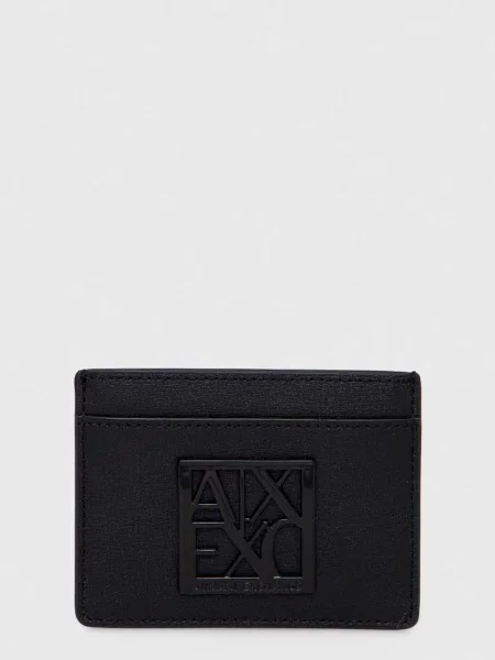 Etui za kartice Armani Exchange črna