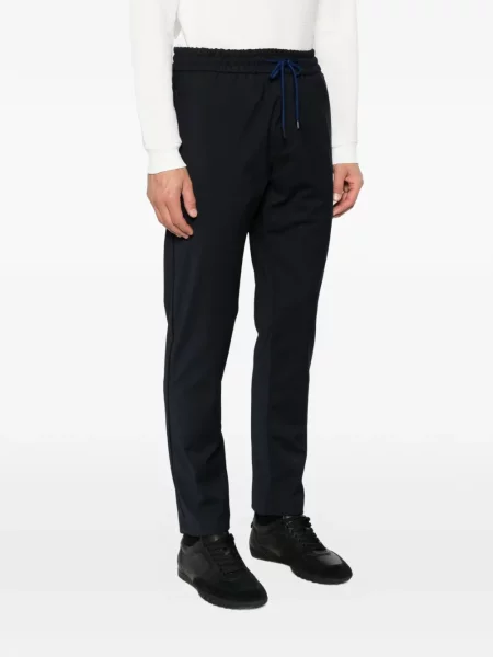 Pantaloni Dondup alergare cu cordon albastru
