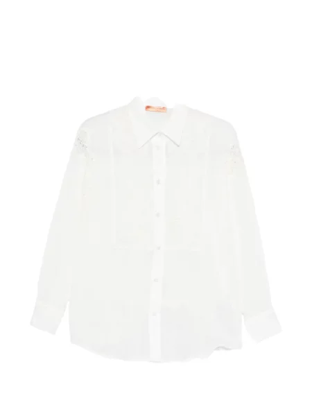 Cămașă Ermanno Scervino din dantelă alb