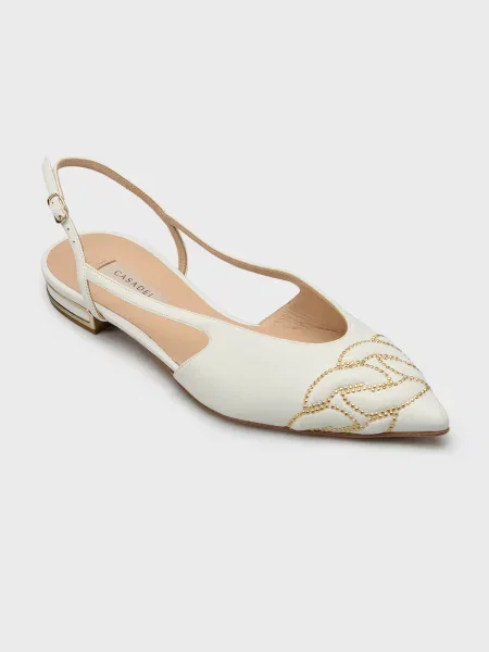 Босоножки Casadei белые
