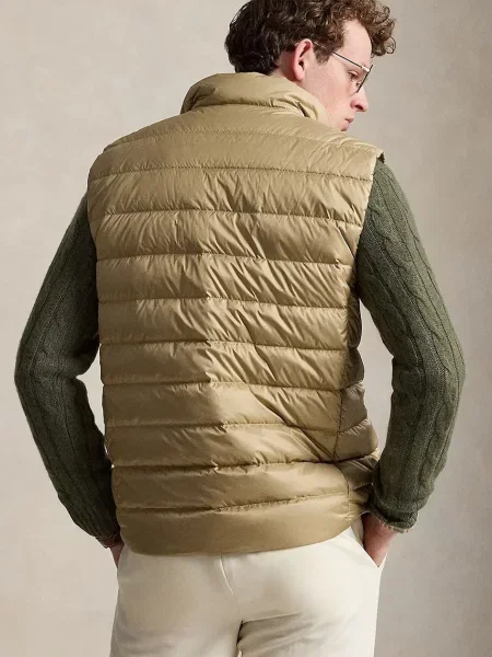 Polo Ralph Lauren vestă pentru bărbați bej