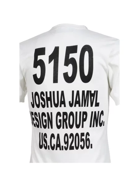 Tricou Joshua J. cu imagine alb