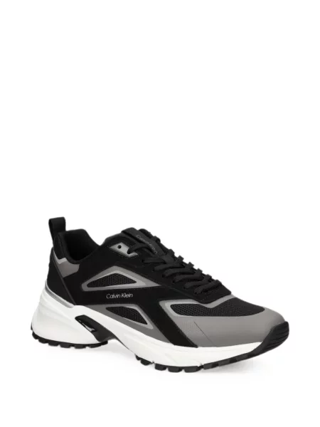 Sneakerși Calvin Klein cu imagine negru