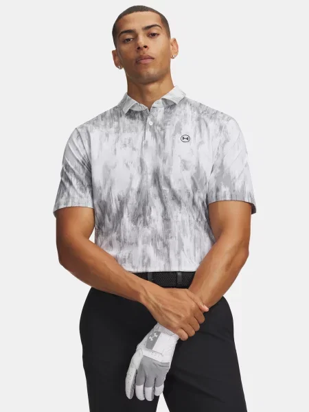 Polo majica Under Armour crna