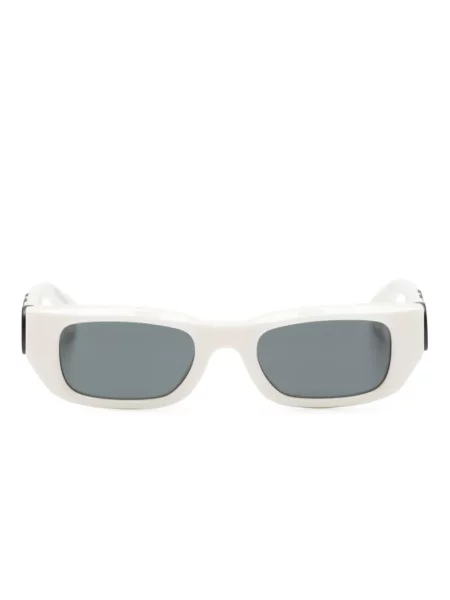 Stačiakampiai akiniai nuo saulės Off-white balta