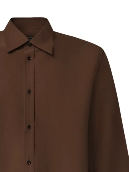 Lung cămașă Jil Sander maro