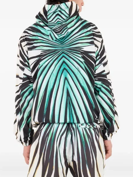 Geacă Roberto Cavalli cu imagine albastru