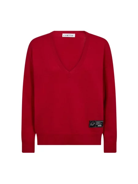 Sweter Haute L'amitié czerwony