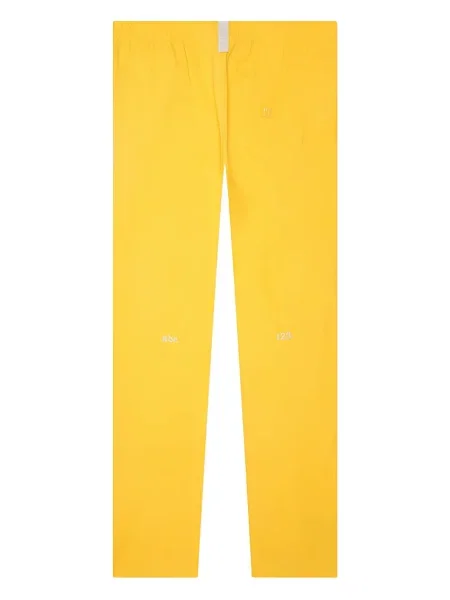 Pantaloni Advisory Board Crystals de cristal galben