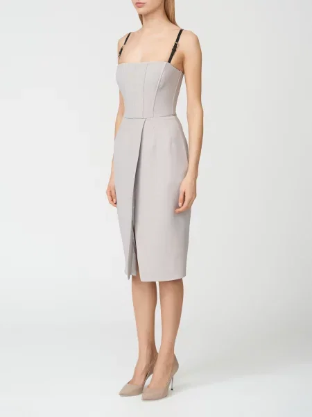 Платье Elisabetta Franchi серое