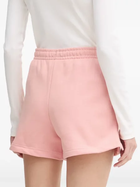 Pantaloni scurți Lacoste cu autograf roz